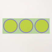 Yoga Happy Birthday 50 Yogamatte (Rückseite (Horizontal))