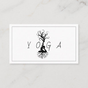 Yoga Health Wellness Meditation Visitenkarte