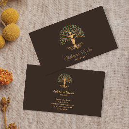 Yoga-Heiler des Lebenstherapeuten Visitenkarte