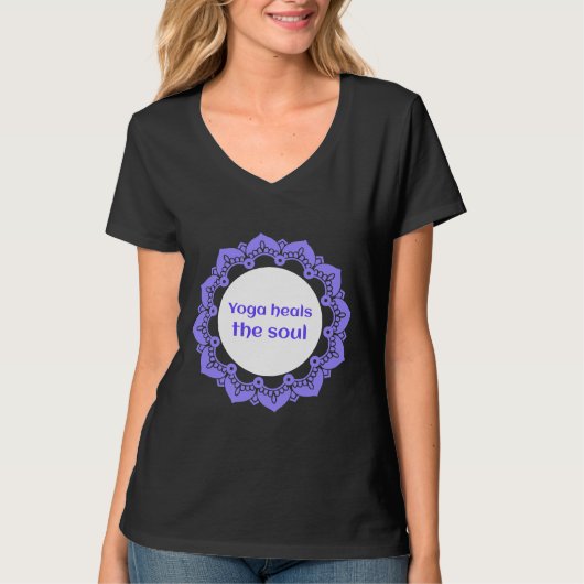 Yoga heilt das Soul 85 T-Shirt (Vorderseite)