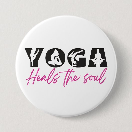 Yoga heilt das Soul Button (Vorderseite)