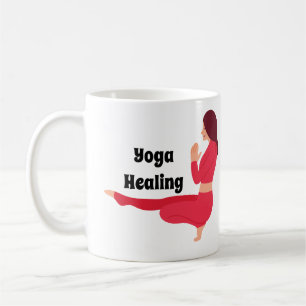 Yoga Heilung Gesund Kaffeetasse