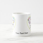 Yoga-Herz-Tasse Kaffeetasse (Mittel)