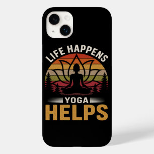 Yoga hilft im Leben Case-Mate iPhone 14 Plus Hülle