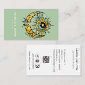 Yoga Holistic Coach Visitenkarte (Vorne/Hinten)