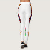 Yoga-Hose RIPTIDE Surfer-Logo Leggings (Rückseite)