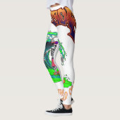 Yoga-Hose RIPTIDE Surfer-Logo Leggings (Links)