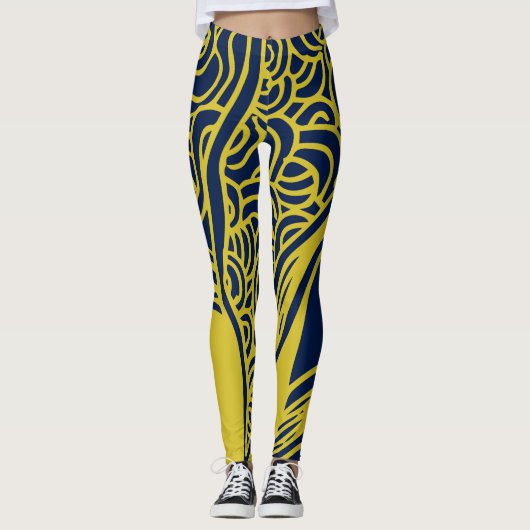 Yoga-Hosen Leggings (Vorderseite)
