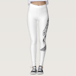Yoga-Hosen mit Drache-Motiv Leggings