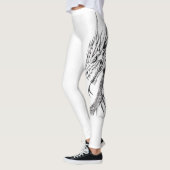 Yoga-Hosen mit Drache-Motiv Leggings (Links)