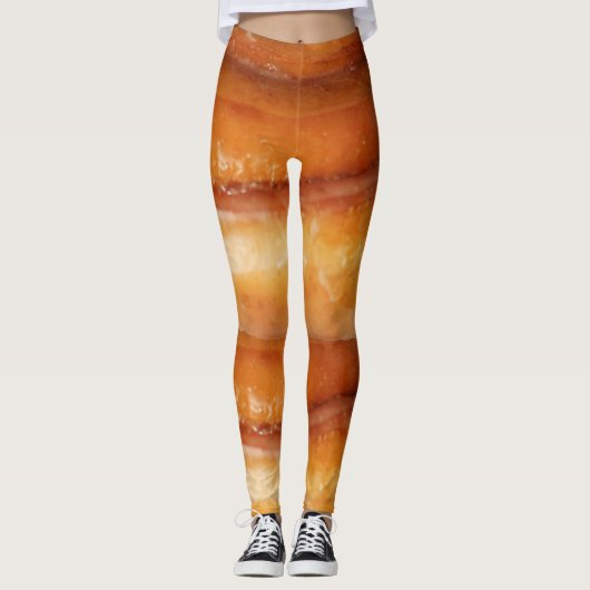 Yoga-Hosen-riesige Zimtgebäck-Ausdehnungs-Leggings Leggings (Vorderseite)