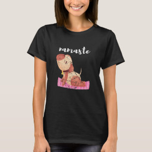 Yoga Hund Pose Spirituelle Workout Namaste T-Shirt