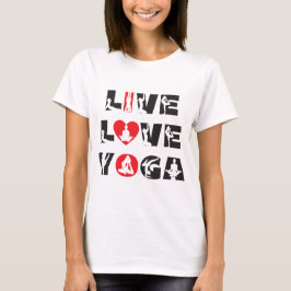 Yoga - I Liebe Yoga T - Shirt