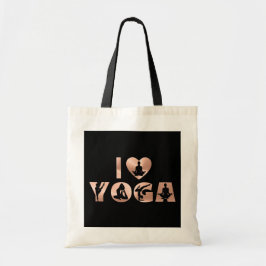 Yoga - I Liebe Yoga Tragetasche