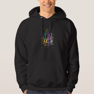 Yoga, ich habe einen Kristall dafür Edelstein Chak Hoodie