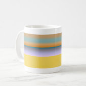 Yoga im Beach Pose Silhouette Tee Kaffeepuppe Kaffeetasse (Vorderseite Links)