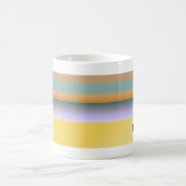 Yoga im Beach Pose Silhouette Tee Kaffeepuppe Kaffeetasse (Mittel)