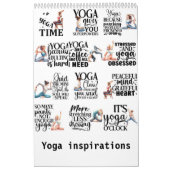 Yoga-Inspirationen Kalender (Titelbild)