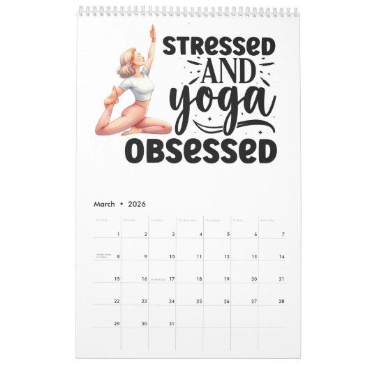 Yoga-Inspirationen Kalender (Mär 2026)