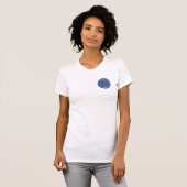 Yoga Instructor Blue T - Shirt (Vorne ganz)
