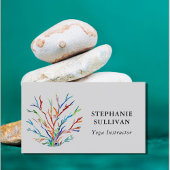 Yoga Instructor Business Card Visitenkarte