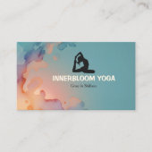 Yoga Instructor Business | Lava Energy Visitenkarte (Vorderseite)