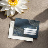 Yoga Instructor Chic Gold Mandala Geschenkzertifik Rabattkarte