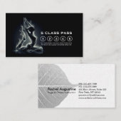 Yoga Instructor Class Pass für die King-Taube Treuekarte (Vorne/Hinten)