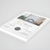 Yoga Instructor Classes Custom Foto Logo Modern Flyer