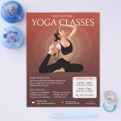 Yoga Instructor Classes Flyer (Einzeln)