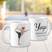 Yoga Instructor Dancer Pose Lehrer Persönlicher Na Kaffeetasse