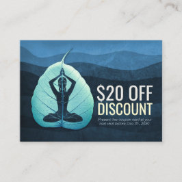 YOGA Instructor Discount Coupon Treue Bodhi Leaf