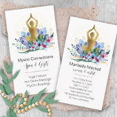 Yoga Instructor Energy Healer Crystals Reiki Welln Visitenkarte
