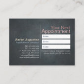 YOGA Instructor Ernennung Colorful Lotus Mandala Terminkarte (Rückseite)