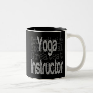 Yoga Instructor Extraordinaire Zweifarbige Tasse