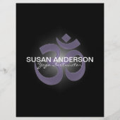 YOGA Instructor Flyer (Vorne)