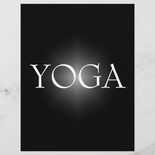YOGA Instructor Flyer (Vorne)