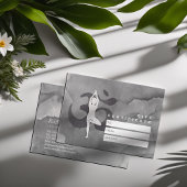 YOGA Instructor Gift Certificate Elegantes Om Symb