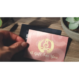 YOGA Instructor Gift Certificate Meditation Zen OM Rabattkarte