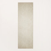 Yoga Instructor Gold Meditation Pose Om Symbol Yogamatte (Rückseite)