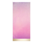 Yoga Instructor Gold Triangle & Mandala Wasserfarb Werbekarte (Hinten)