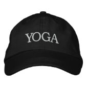 YOGA Instructor Hat Bestickte Kappe (Vorderseite)