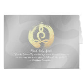 Yoga Instructor Life Coach Meditation Pose Zen OM (Vorderseite (Horizontal))