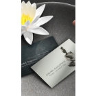 Yoga Instructor Lotus Meditation Pose Pinselstrich