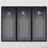 Yoga Instructor Lotus Medizin Pose Glühen Nebel (Rückseite)