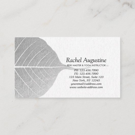 Yoga Instructor Lotus Medizin Pose Glühen Nebel Treuekarte (Rückseite)