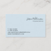 YOGA INSTRUCTOR MANDALA Erdtöne Visitenkarte (Rückseite)