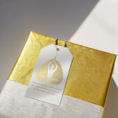 Yoga Instructor Meditation Pose Bodhi Leaf Quotes Geschenkanhänger