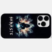 Yoga Instructor Meditation Pose Glühen Mist Lotus Case-Mate iPhone Hülle (Rückseite (Horizontal))