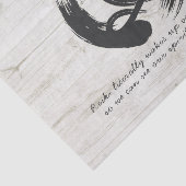 Yoga Instructor Meditation Pose Heiler ZEN Quotes Seidenpapier (Ausschnitt)